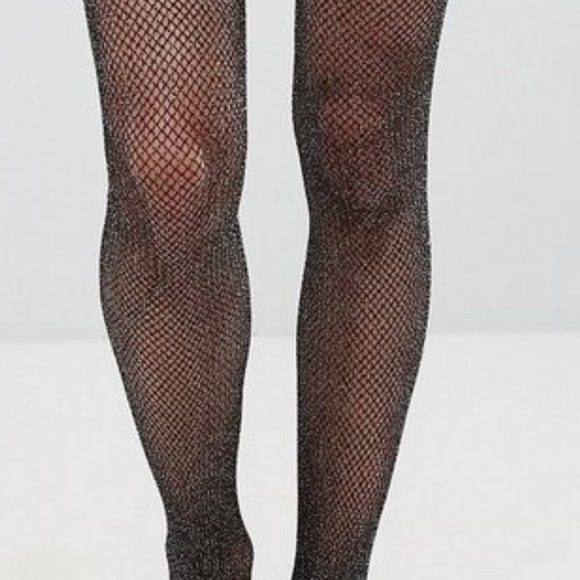 zara fishnet tights